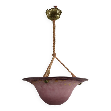 Purple Glass Paste Suspension