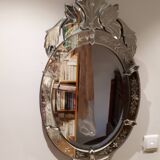 Venice oval mirror 43x85cm