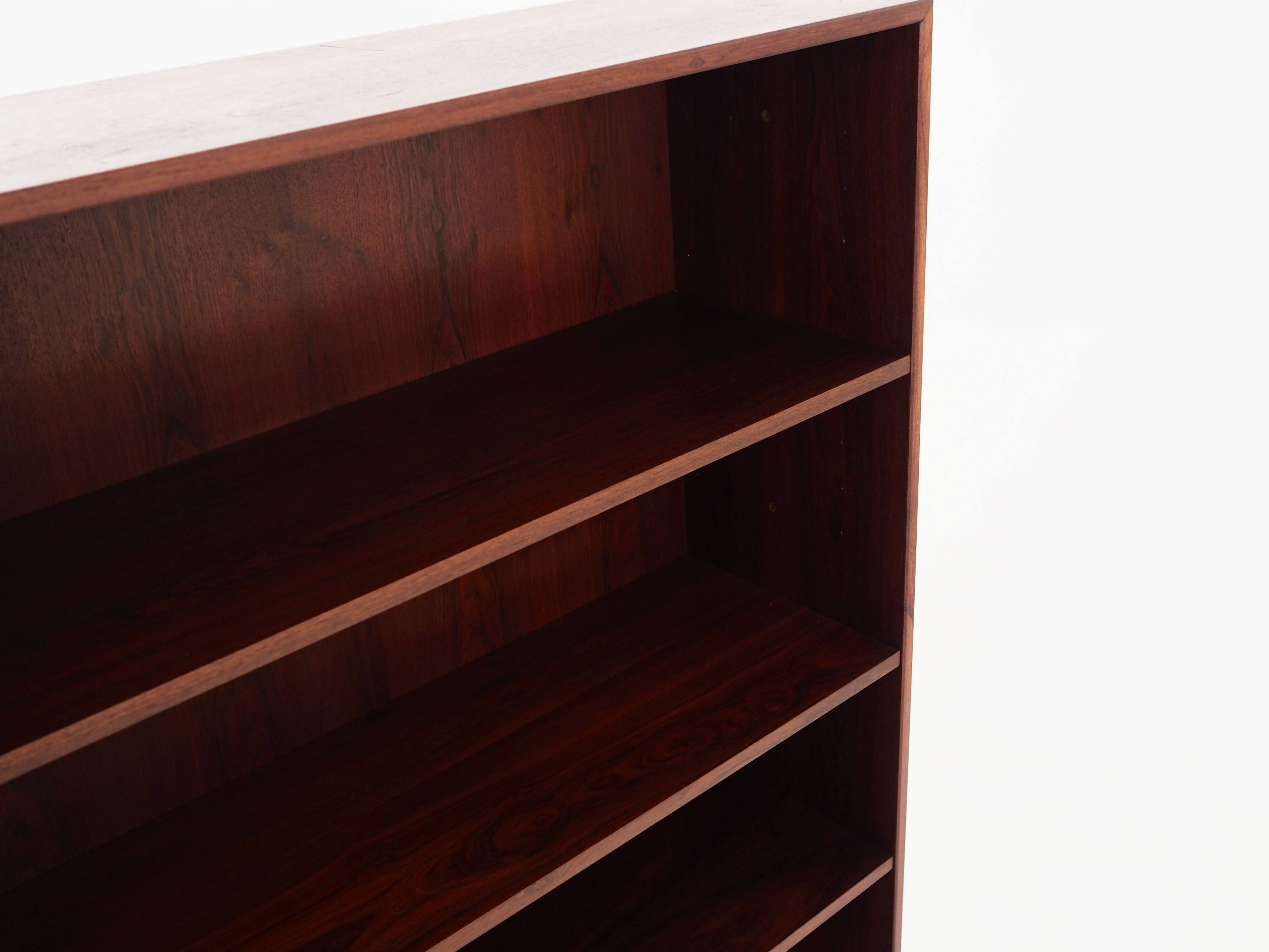 Rosewood bookcase, Danish design, 1970s, production: Hjørnebo