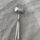 Sauce or cream spoon, silver belle epoque