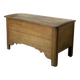 Large solid oak chest from the early 20th century