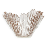 Mid-Center Finnish Revontulet Glass Bowl by Tauno Wirkkala for Humppila