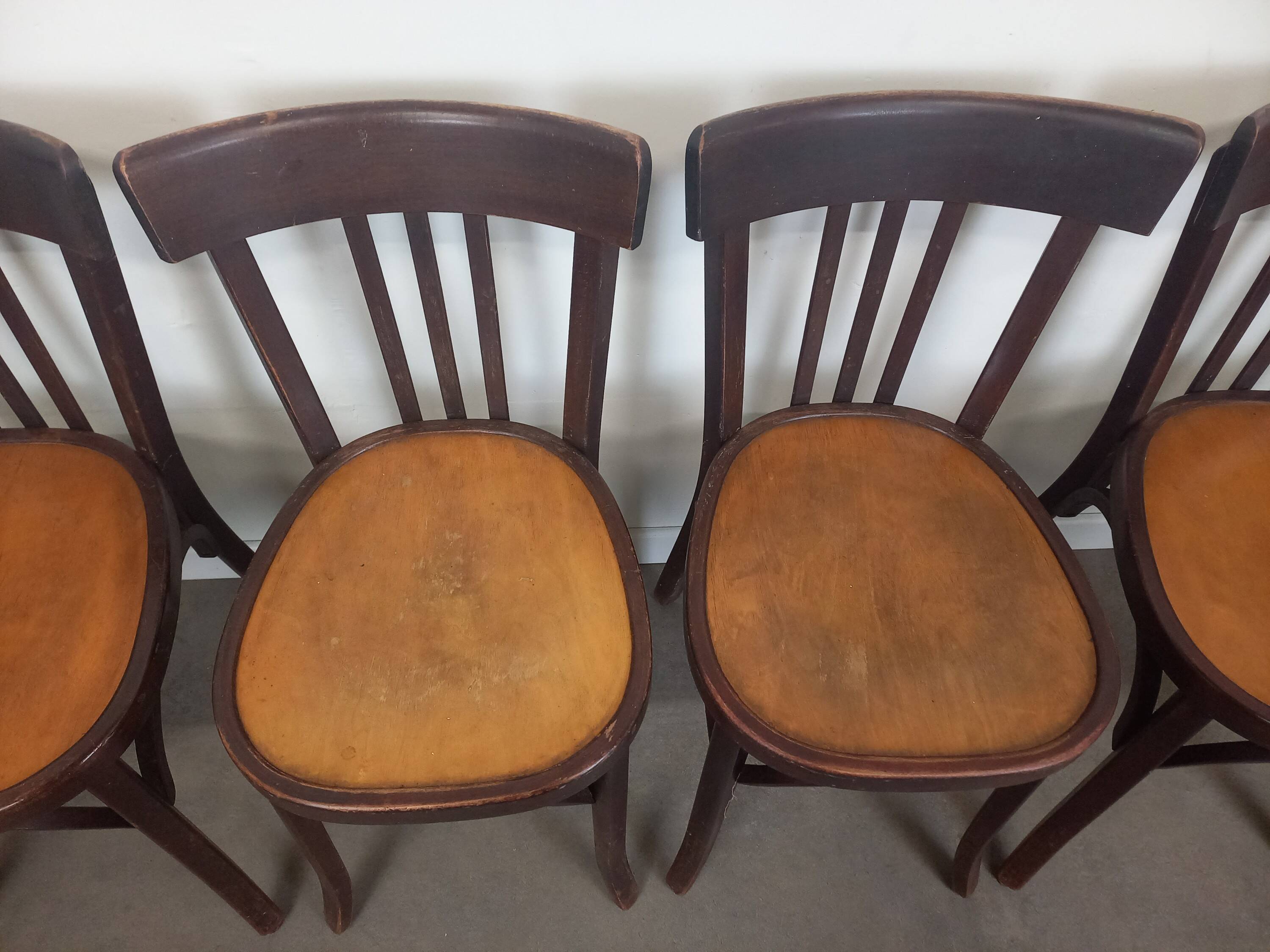 6 Baumann bistro chairs