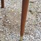 Pair of 50's Scandinavian style mahogany chairs