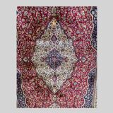 Vintage silk carpet 195x302cm