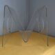 Vintage plexiglass magazine door roche bobois