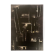 Pierre Soulages, offset printing after an oil on canvas, musée soulages, rodez