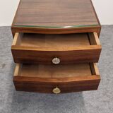 Pair of bedside tables, 50s-60s