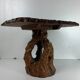 Biomorphic brutalist organic side table, Dutch 1960s