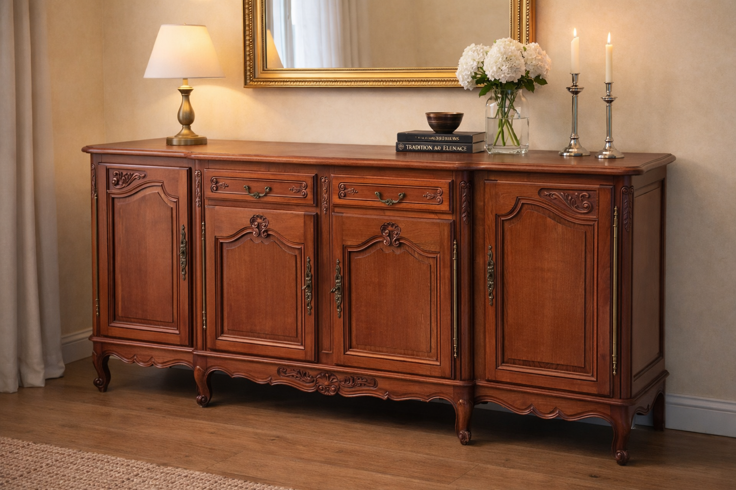 Enfilade buffet Louis XV