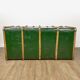 Old XXL arched mail transport trunk