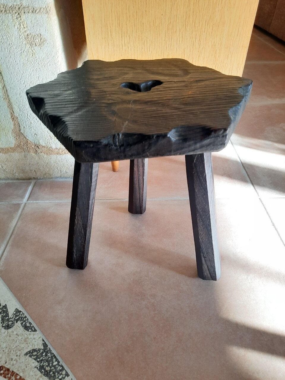 Brutalist stool