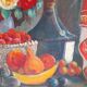 Nature morte, huile sur panneau 1955.