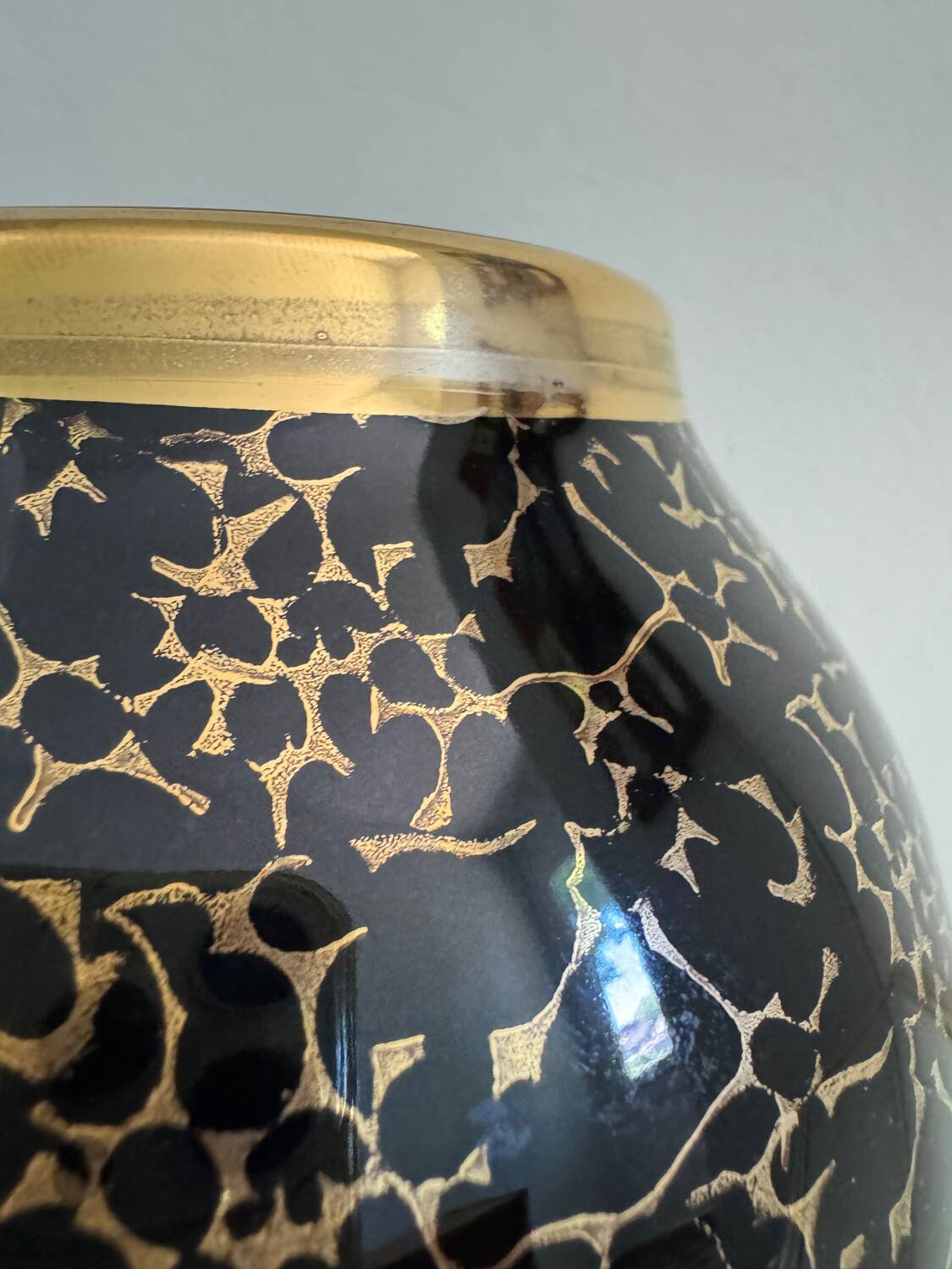 Vase porcelaine polonaise années 70