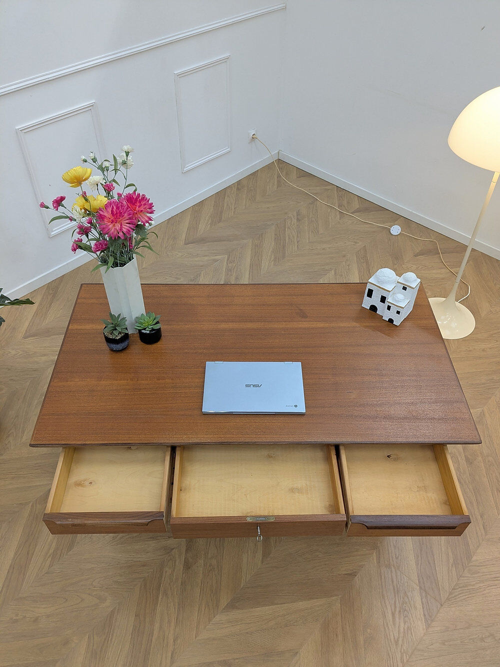 Vintage Scandinavian desk