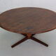 Mid century modern  round rosewood coffee table, 1960s denmark