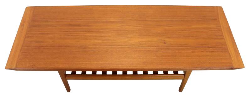 Mid Century teak Salontafel 'Bassen'