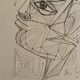 Portrait surréaliste, visage d'Apollon, Jean Cocteau
