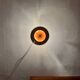 Orange 1970s Ufo Wall or Ceiling Lamp from Staff