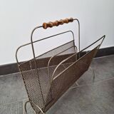 Metal magazine rack 1960