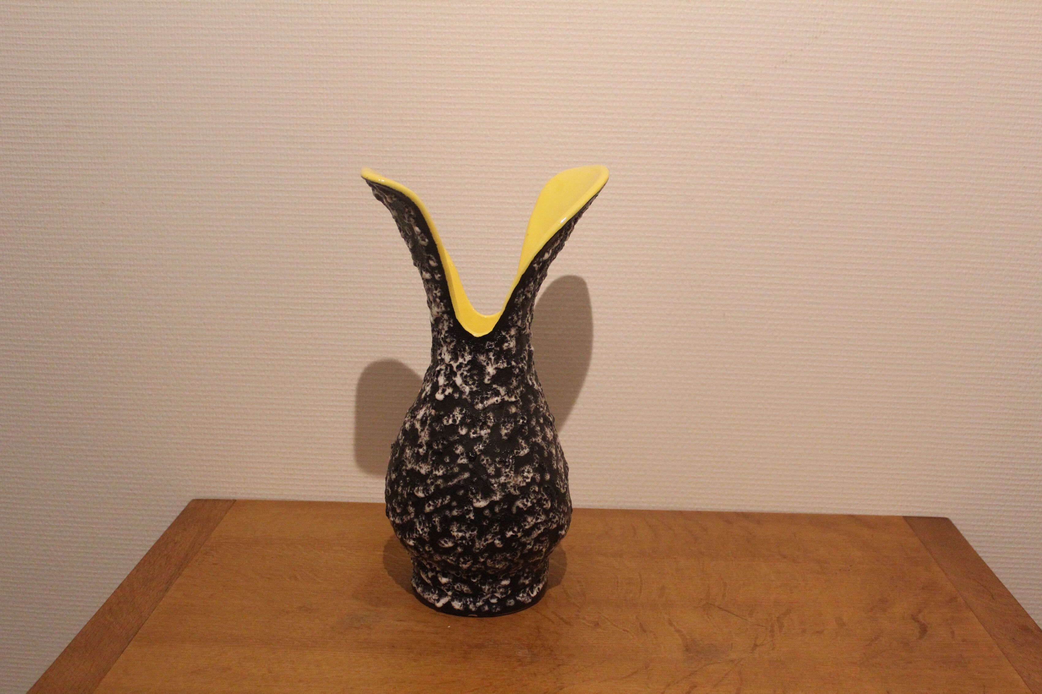 Vase en céramique Lunetta Vallauris 1950