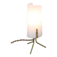 Mid-Century Italian Plastic and Brass Table Lamp