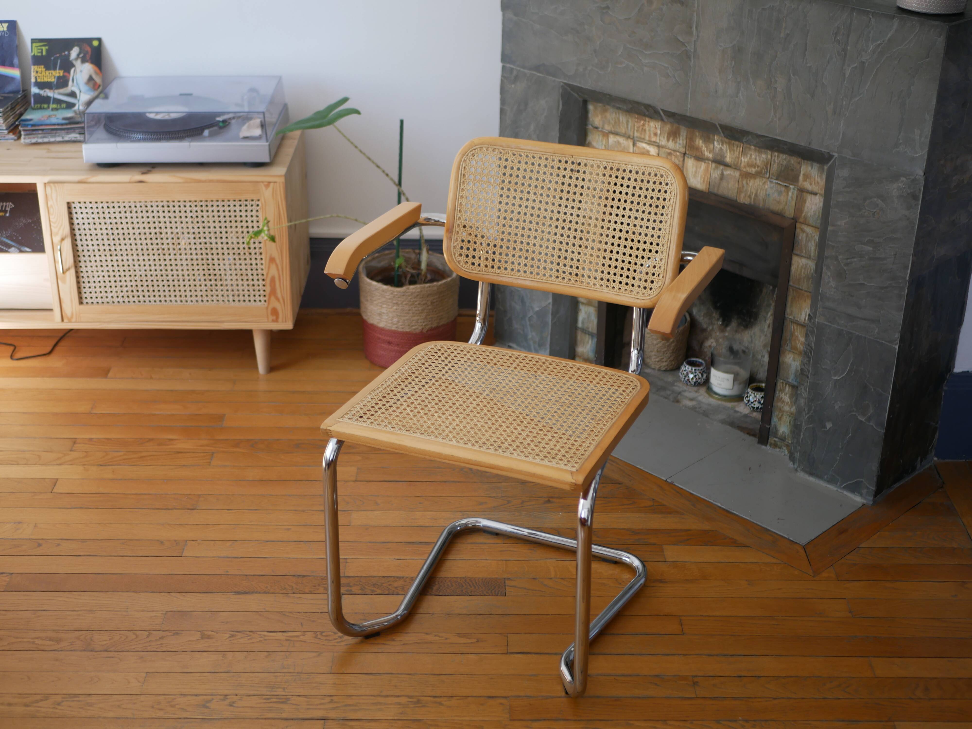 Fauteuil B64 / Cesca de Marcel Breuer – Édition années 2000