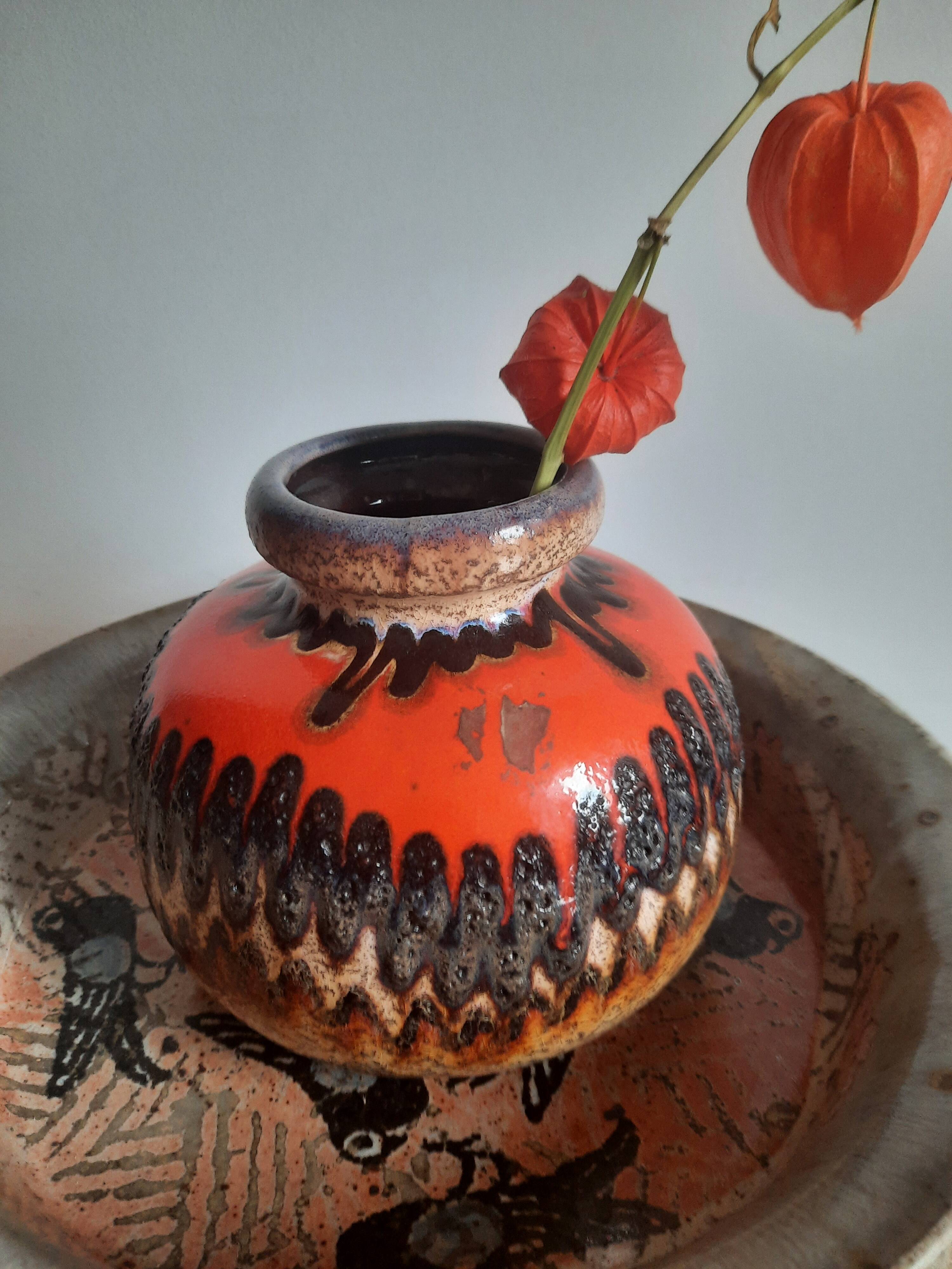 Vintage ball vase