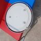Miroir rond vintage en aluminium Egon Hillebrand, ø 53 cm, années 1960, Allemagne