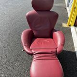 Dodo K10 red armchair by Cassina Italy Lounge armchair by Toshiyuki Kita