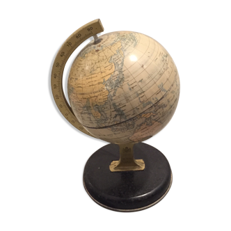 Globe terrestre anglais