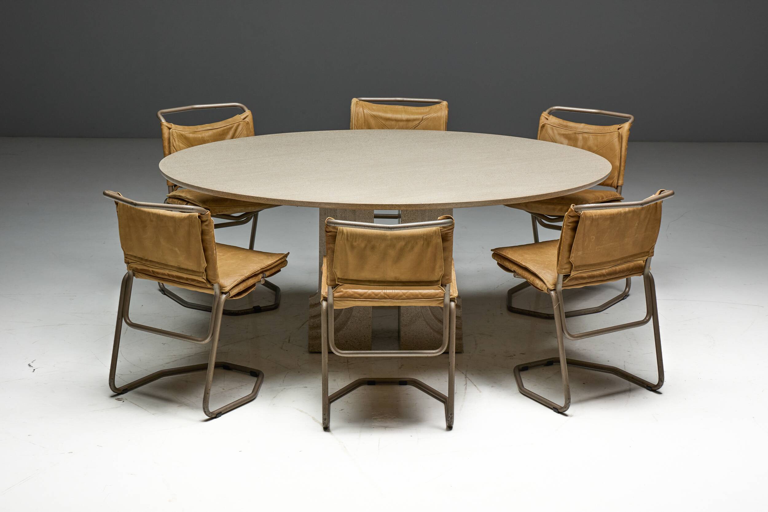 Samo dining table by Carlo Scarpa for Simon Gavina, Italy, 1971
