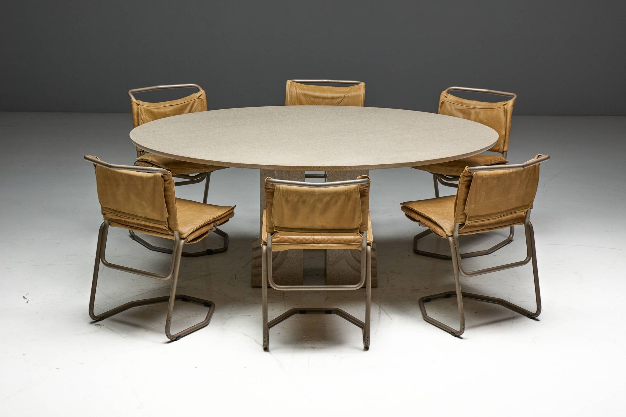 Samo dining table by Carlo Scarpa for Simon Gavina, Italy, 1971
