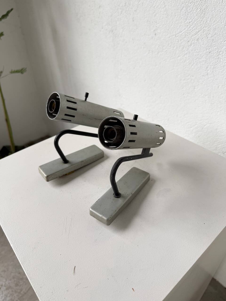 Pair of Alain Richard wall lights