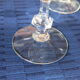 6 champagne or cocktail glasses in transparent glass in very good condition.
