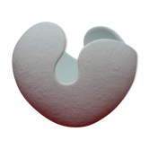 Hakusan vase, design snowball effect, Japanese ceramics