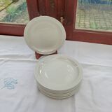 9 dessert plates Sarreguemines