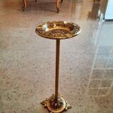 Solid bronze standing ashtray