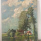 Lake landscape signed 1943