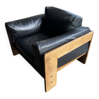 Set of 3-seater, 2-seater and 1-armchair sofas, Knoll Bastiano model,