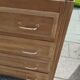 Commode vintage pieds compas