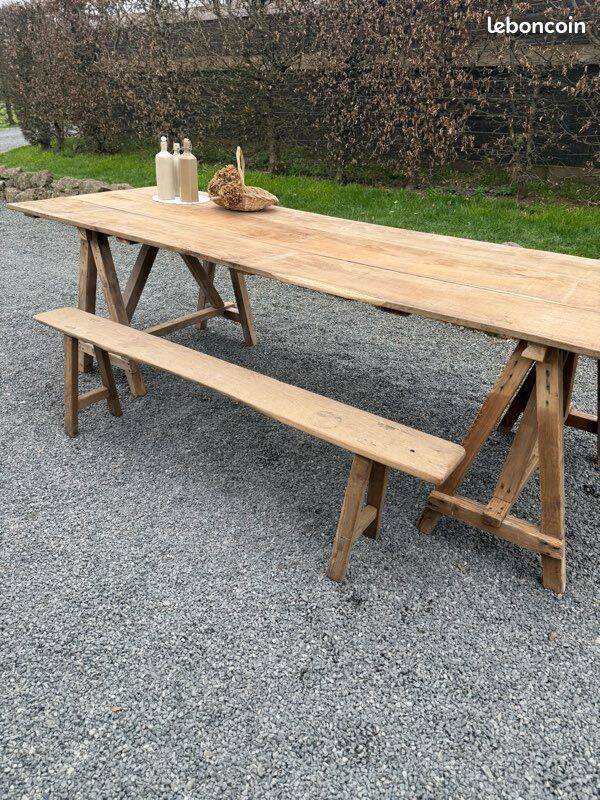 Superbe table style champêtre