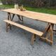 Superbe table style champêtre