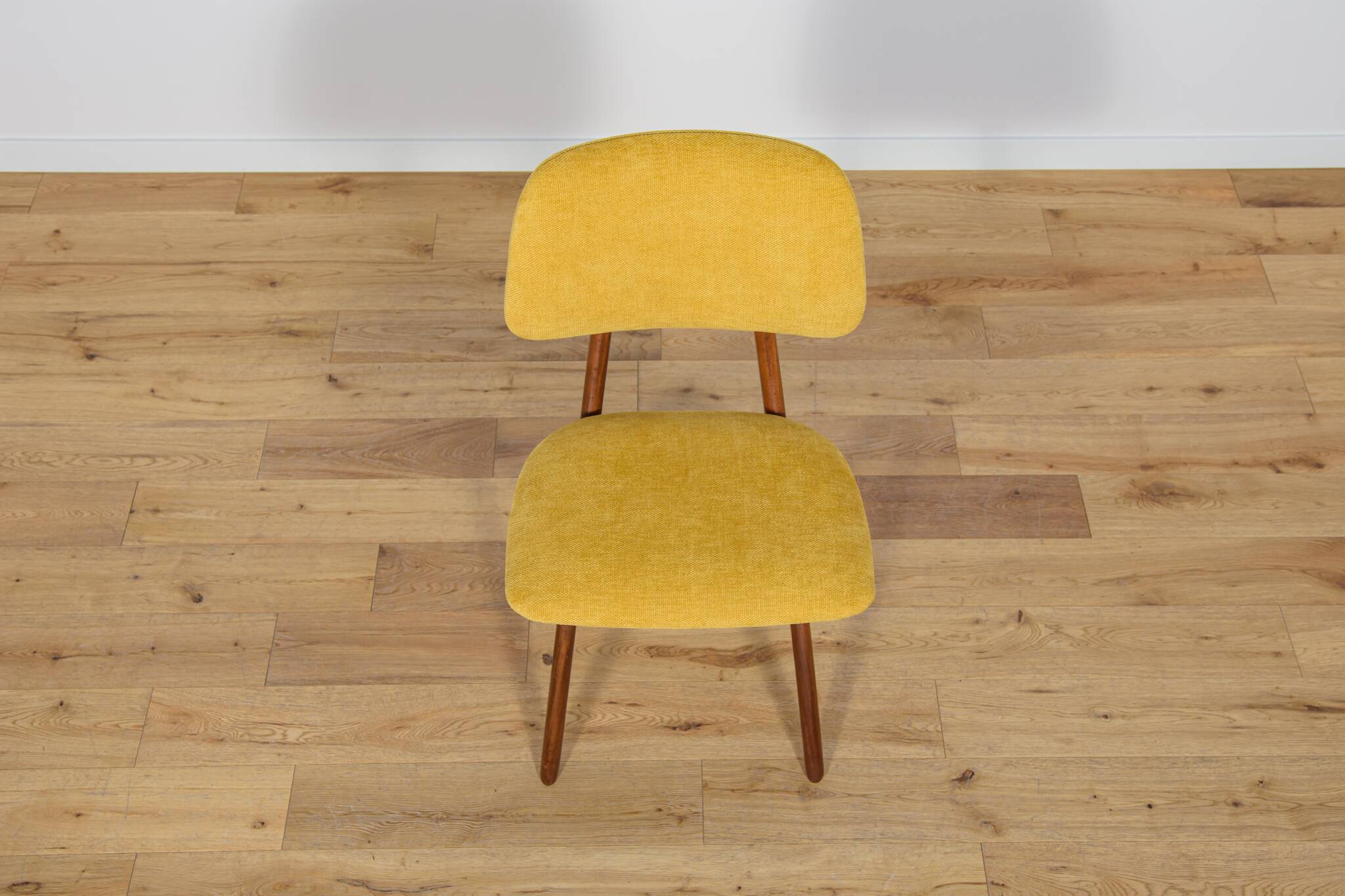 Mid-Century Teak Dining Chairs  Scissor by Louis van Teefelen for Wébé, Netherlands, 1950s, Set of 4