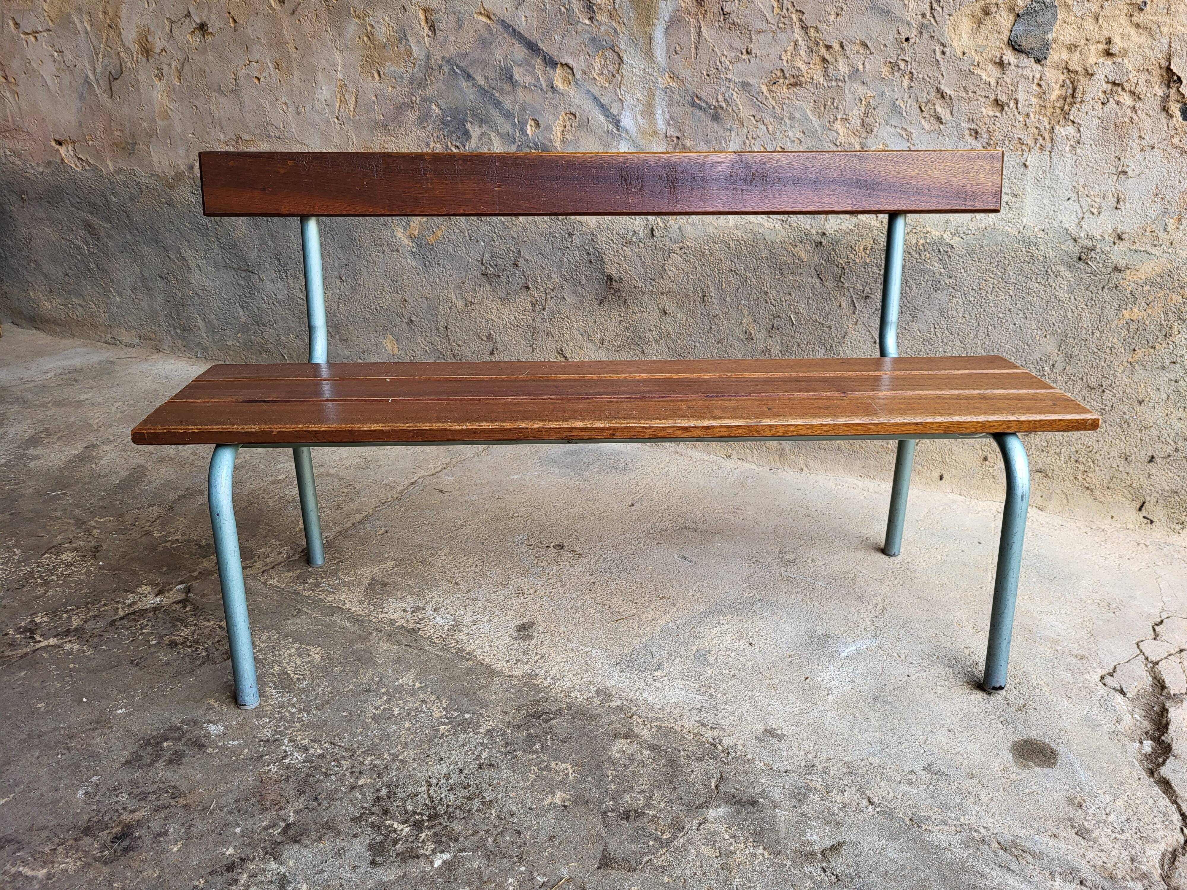 School bench 1950