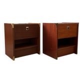 Boat bedside tables