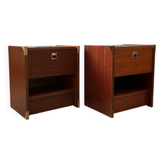 Tables de chevet style bateau