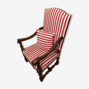 Louis XIII type armchair