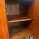 Scandinavian teak furniture with 2 doors