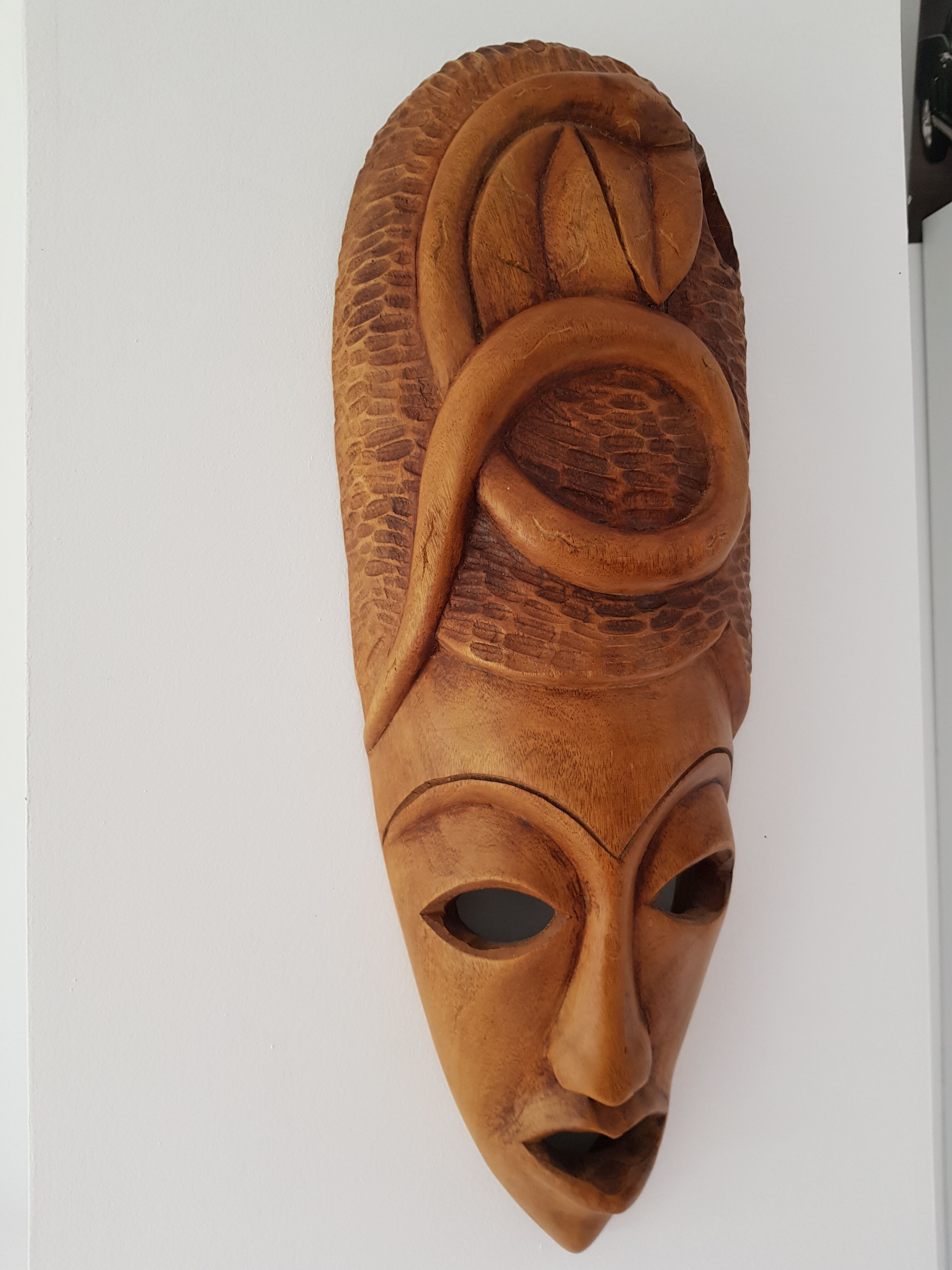 African wooden mask